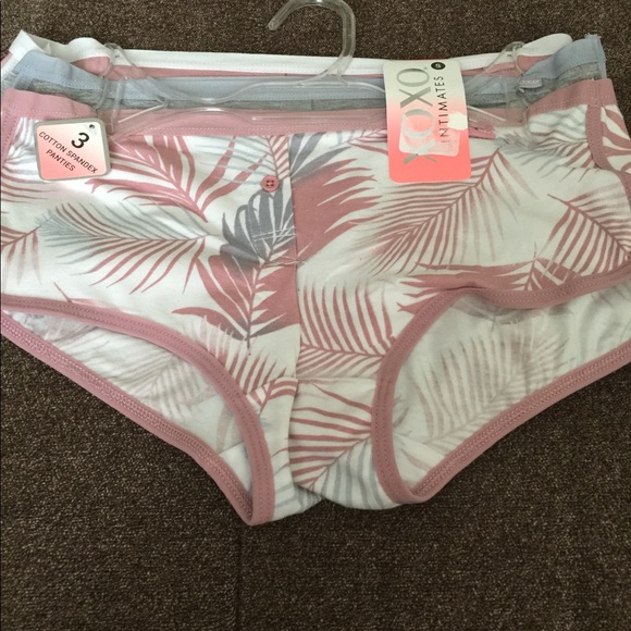 XOXO 3 pack Cotton Spandex Patties Size Small NWT - Picture 2 of 8